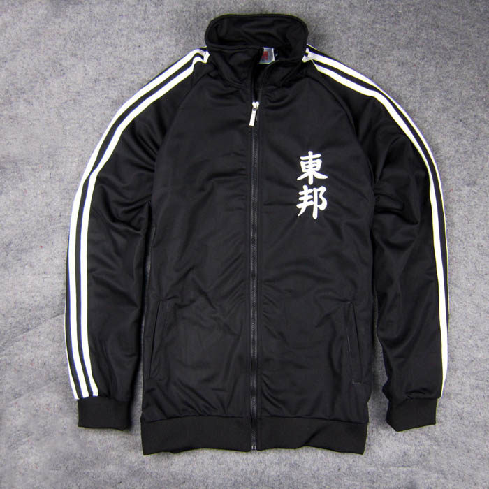 刺绣足球东邦10号小将日向小次郎长袖复古卫衣足球运动外套运动服