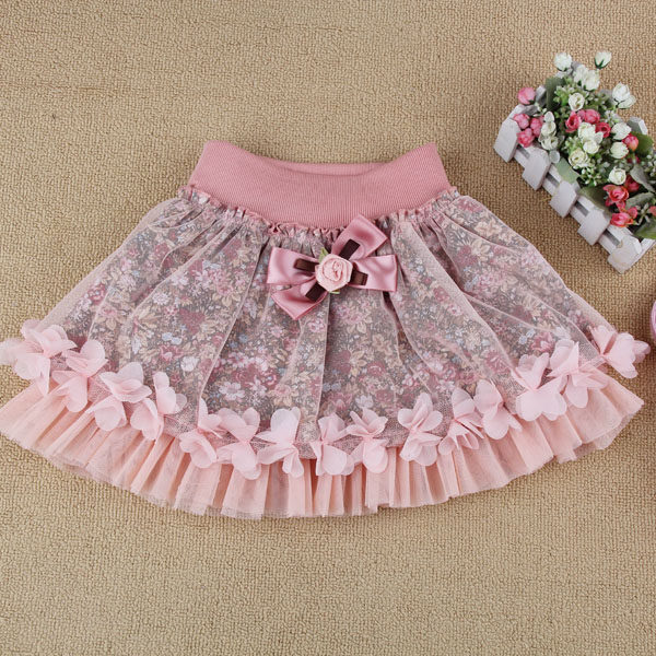 Jupe fillette en coton - Ref 2051754 Image 1