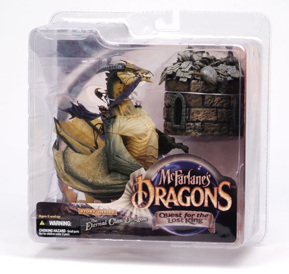 【孩仕宝】玩具模型 麦克法兰 龙系列 龙之国度 永恒龙 1代 正版