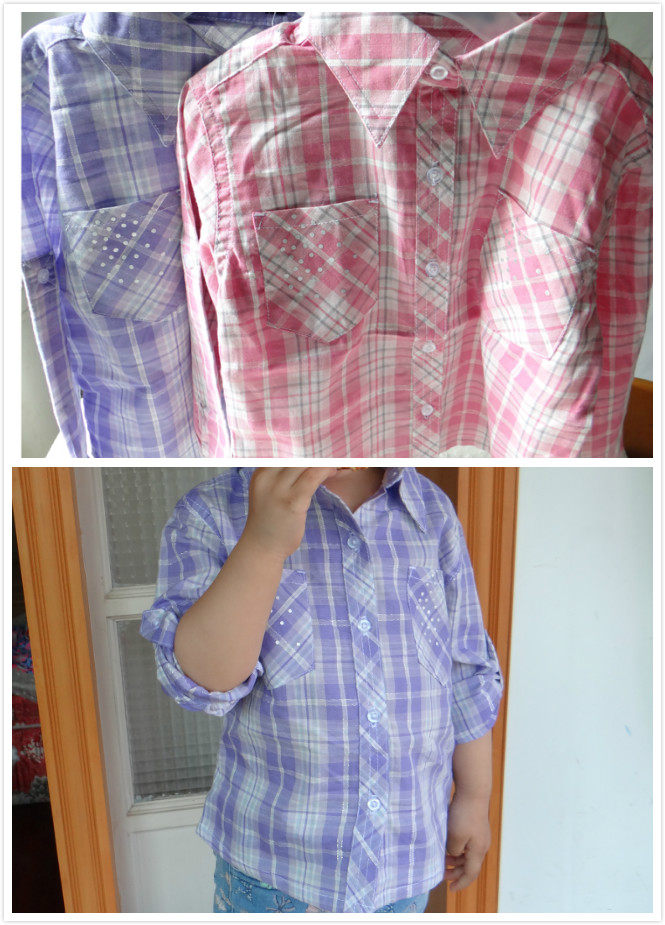 Chemise fille à manche longue - Ref 2086782 Image 1