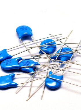 高压瓷片电容 10NF 1000V 1KV 103M  磁片 瓷介电容 (20只)