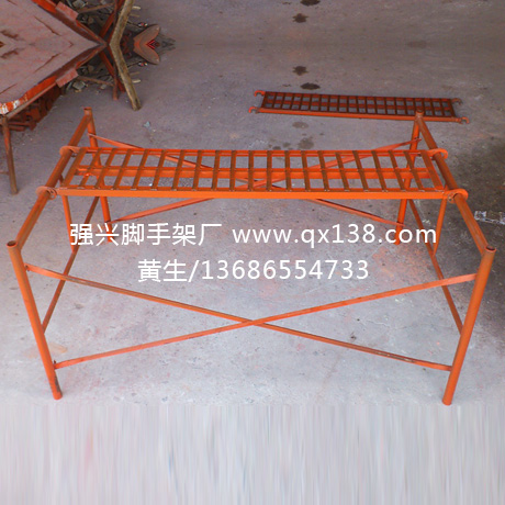 914加厚门式脚手架 1米半层矮架 移动架护栏架 梯形架 手脚架直销