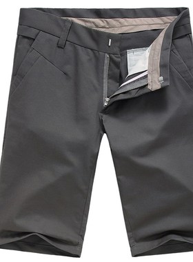 外贸原单LAF LOF西班牙灰绿色修身男式中裤短裤五分裤5分裤