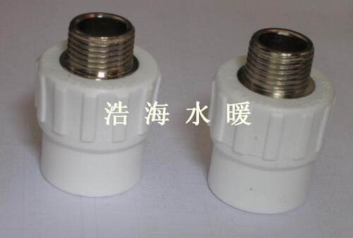 DN20管 4分外牙直接 PPR水管接头 水龙头接头 配件 塑料水管接头