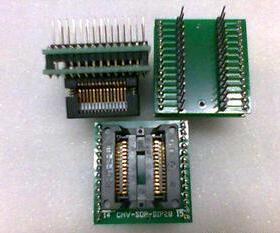 全新IC测试座 适配器 适配座 转换座 烧录座SOP28转DIP28 SOIC28