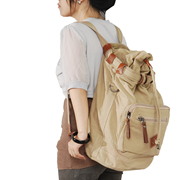 Lan Gefan cloth bag 2015 new handbags casual backpack new Korean wave package College wind women's backpack