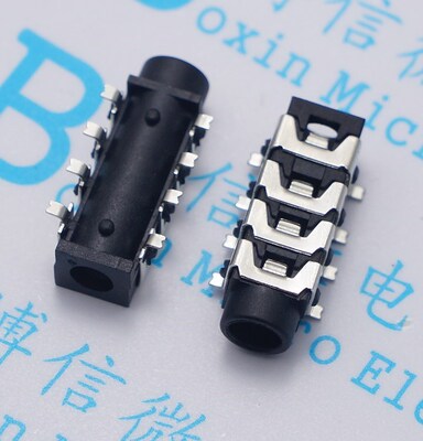 PJ-313E3.5孔径八脚耳机座