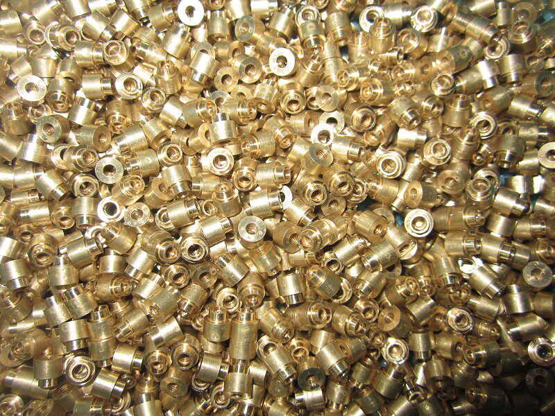 【专业定做】直径5mm内牙M3 M4 黄铜台阶螺母 铆合螺母 车件定做