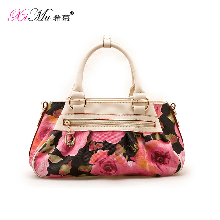 希慕新款大花朵斜挎包潮女包韓版時尚手提包單肩斜跨歐美大包包郵在類目 箱包皮具/熱銷女包/男包, 女士包袋中 - 來自Buy2taobao.com提供專業的淘寶代購服務