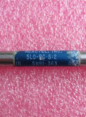 进口REACTEL 5LO-9G-S12 9GHz 8.5GHz SMA RF 射频同轴低通滤波器