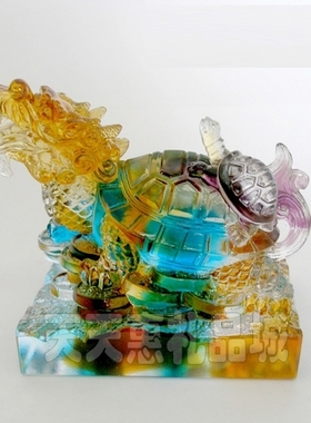 冲五钻 打折包邮 古法琉璃摆件 正品 JP琉璃 AG-0101 大龟背小龟