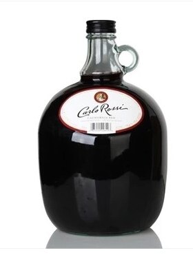 玻璃瓶大号加州红酒瓶提手密封罐药酒果酒瓶葡萄酒自酿容器