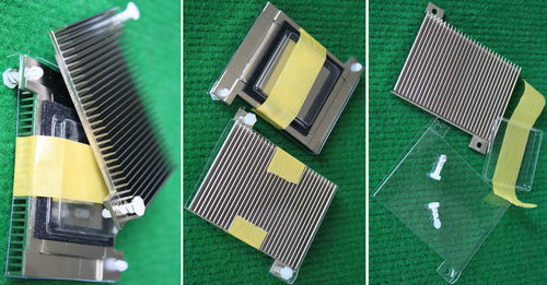 台湾INVENTEC原装 65x48.3x7.1 铜铝结合散热器散热片