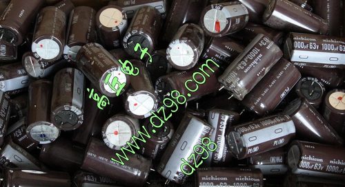 成色差 特价二手拆机 nichicon 63V 1000UF保证都是能用的 10只价