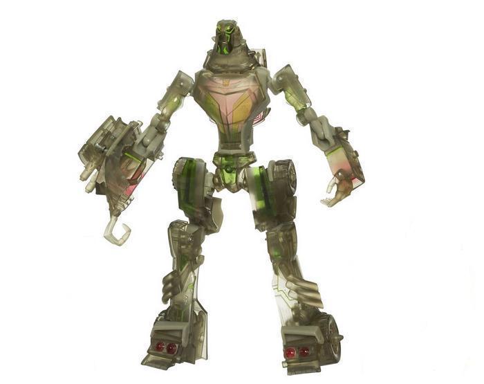 【孩仕宝】玩具模型 08动画版 变形金刚 限量版透明禁闭 d级