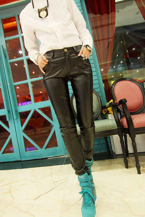 Pantalon cuir homme - Ref 1489531 Image 1