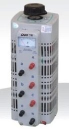 三科调压器1500W三相380V铜可调变压器TSGC2-1.5KVA0-430V520V