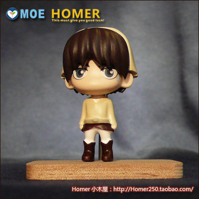 进击的巨人小手办 艾伦小天使 【homer小木屋出品】
