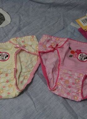 包邮三枪迪士尼专柜正品48058米妮女童木代尔三角内裤迪士尼内裤