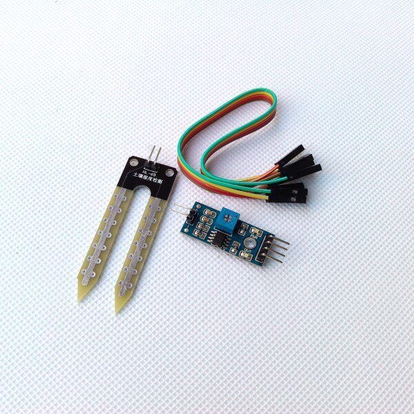 数字 模拟量高低电平土壤湿度检测计泥土湿度环境探测传感器模块