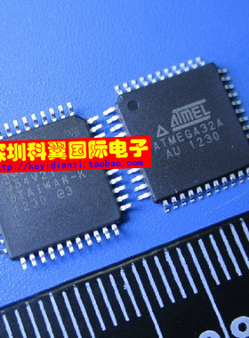 ATMEGA32A-AU  8位微控制器芯片 AVR单片机MCU  贴片TQFP-44 全新