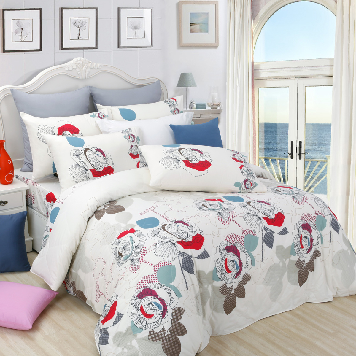 TRATTVIVA - 床罩, 米色, 150x250 公分 | IKEA 線上購物