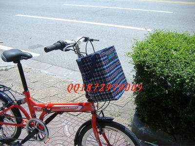 Panier pour vélo en toile - Ref 2259577 Image 1