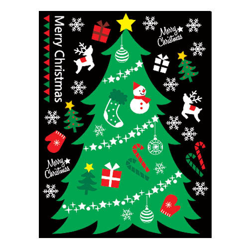 圣诞节雪花冰箱贴纸全场8折