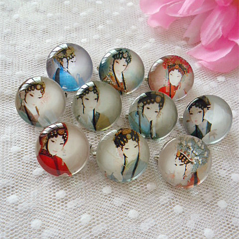 Broche Lovers en cristal artificiel - Ref 1180492 Image 1