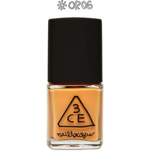 OR06指甲油 4皇冠 现货 3ce韩国stylenanda 全球购店 橘色系