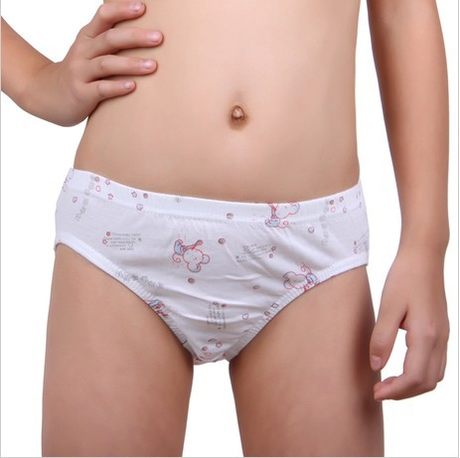 浪莎印花学生全棉三角裤4条包邮