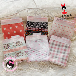 【懂的来！只为清仓】好质量好弹性纯棉女士三角内裤条纹的盛宴