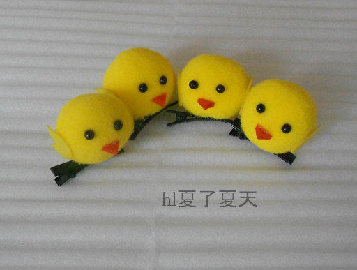 盗墓笔记 小黄鸡发卡 小鸡 配饰 发夹小哥张起灵 天真吴邪 瓶邪