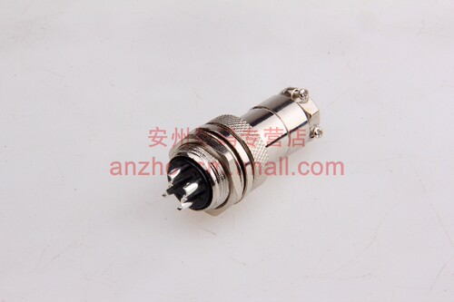 重强Maojwei 航空插 连接器 19M-8AB (GX20-8P) M19-8芯 插座