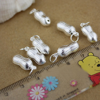 diy饰品纯银长生果手工项链吊坠