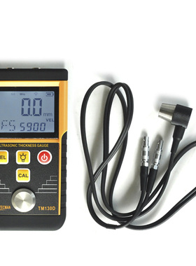 泰克曼TM130D超声波测厚仪钢板铁板铝铜锌锡板塑料玻璃