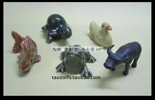 动物组合小玩具鱼缸流水直销摆设1