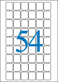 A4不干胶标签纸/条形码标签纸/普通打印机打印/CL554-80张