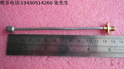 美国进口DC-18GHz SMA公-SMA母 13CM 半柔性 RF射频微波跳线电缆