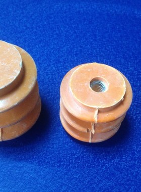 海坦黄色绝缘子M8 40*40绝缘柱 绝缘座 耐压耐温