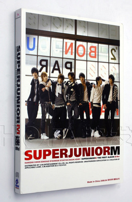 天凯正版/S.M. 2008年专辑 Super Junior-M：Me 迷 CD