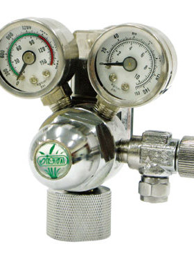 特价台湾伊士达ISTA 水草缸二氧化碳 CO2电磁阀控制器 双表减压