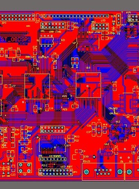 TMS320VC5416开发原理图PCB VC5416电路图pcb TLV1578 RS422 CPLD