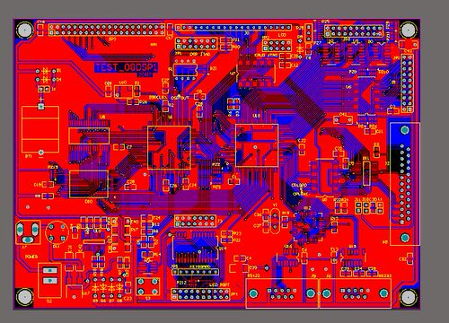 TMS320C5416开发原理图PCB VC5416电路图pcb RS422 TLV1578 CPLD