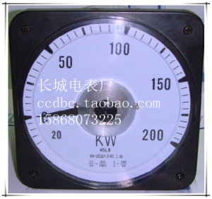 。【长城电表厂】45L9  300/5 A   380/100V  200KW  无功功率表