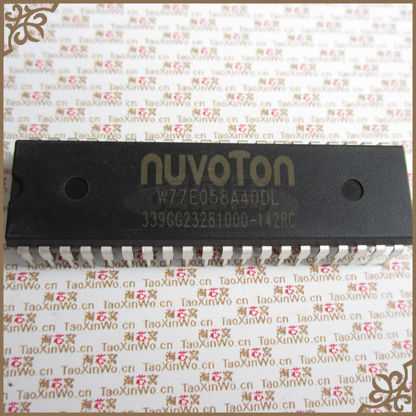 W77E058A40DL DIP40 正规代理 全新原装现货 批量包邮【淘芯窝】