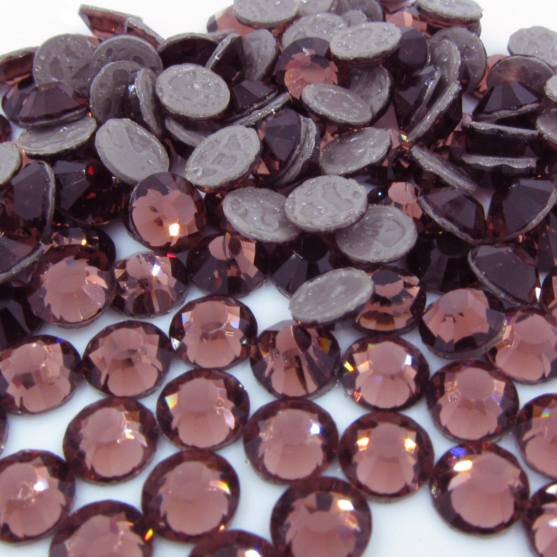 捷克钻 浅酒红 捷克烫钻 进口钻 婚纱钻 服饰钻 拉丁舞服烫钻