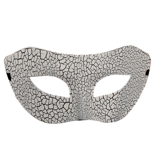 W59爱新奇万圣节化妆舞会派对酒吧KTV表演面具 平头裂纹面具20g
