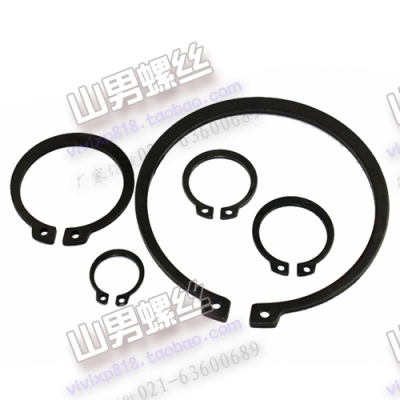 外轴挡圈 65锰钢DIN471 C型挡圈卡环 外轴用弹性卡簧 Φ115~170