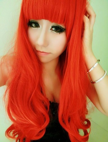 Perruque ANNA LUO  .  Les cheveux longs - Ref 2607351 Image 1